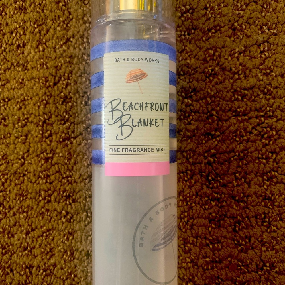 Beachfront Blanket Bath and Body Works.